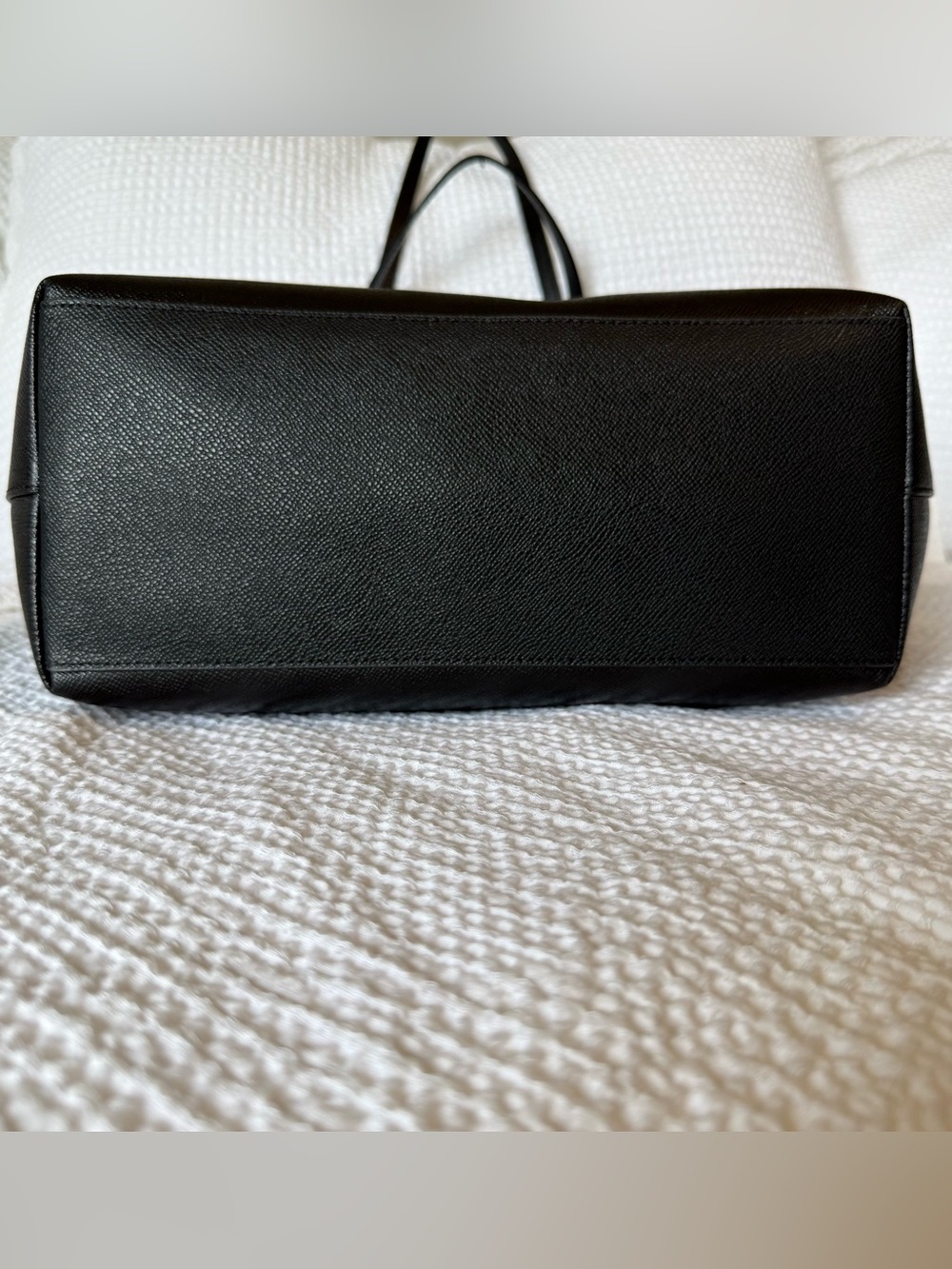 Coach F58848 Black Crossgrain Leather City Zip Tote - Picture 5 of 11